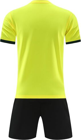 Men's Soccer Jersey Sportswear Outfit Team Training Uniform T-Shirt and Shorts Kit in Saudi Arabia