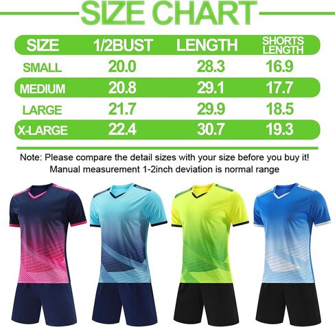 Men's Soccer Jersey Sportswear Outfit Team Training Uniform T-Shirt and Shorts Kit in Saudi Arabia