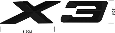 3D Xdrive 20d 30d 35d 40d 50d 20i 25i 30i سيارة قطعة من نسيج شعار الجذع شارة ملصق X1 X3 X4 X5 X6 X7 شعار الملحقات (الفضة، XDrive 40i) in Saudi Arabia