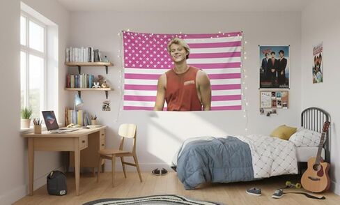JJ Maybank Wall Tapestry – Fun 40x30 Inch Flag for Bedroom Dorm Party or Gift Decor in Saudi Arabia
