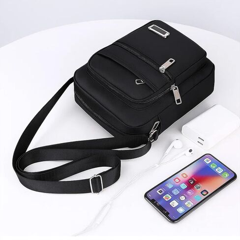 Crossbody Bags for Men Women Travel Shoulder Bag Phone Wallet Purse Small Casual Messenger Handbag for Work Hiking Traveling in Saudi Arabia