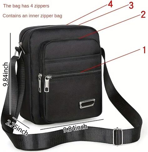 Crossbody Bags for Men Women Travel Shoulder Bag Phone Wallet Purse Small Casual Messenger Handbag for Work Hiking Traveling in Saudi Arabia