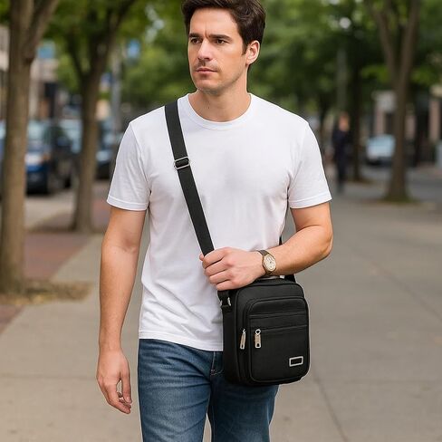 Crossbody Bags for Men Women Travel Shoulder Bag Phone Wallet Purse Small Casual Messenger Handbag for Work Hiking Traveling in Saudi Arabia