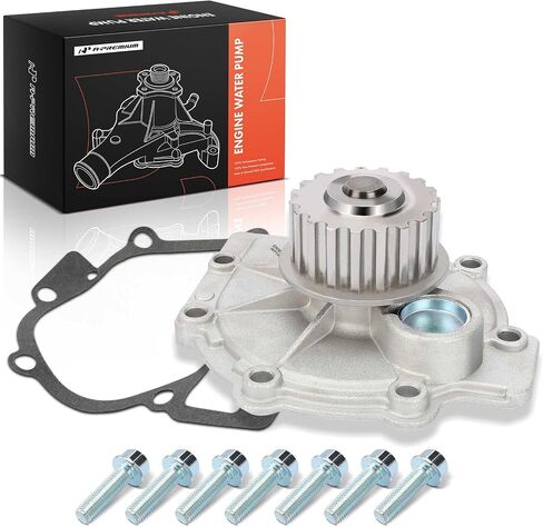 A-Premium Engine Water Pump with Gasket Compatible with Volvo XC60 2015-2016, XC90, S60/S60 Cross Country, XC70, S80, C70, V60/V60 Cross Country, C30, S40, V50, 850, 960, S70 in Saudi Arabia