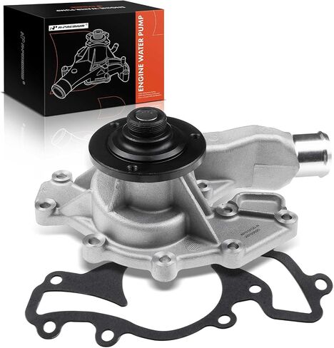 A-Premium Engine Water Pump W/Gasket - OHV 8Cyl 3.9L 4.0L 4.2L 4.6L - Compatible with Land Rover - Range Rover 1995-2002, Defender 90 1997, Discovery in Saudi Arabia