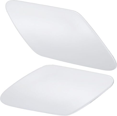 ACROPIX Front Left Right Side Bumper Headlight Washer Nozzle Cover Cap Fit for Porsche Cayenne 92A 2011-2014 NO.95862830200 - Pack of 2 White in Saudi Arabia
