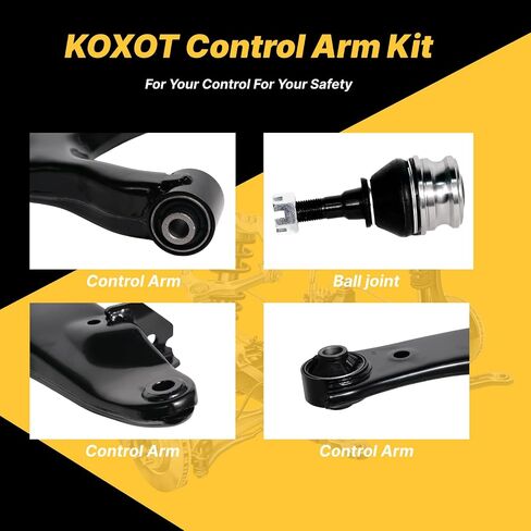 10 قطعة مثبت ذراع التحكم الأمامي السفلي Sway Bar End Link Tie Rod End Ball Joints مناسب لسوبارو 2016 2017 Crosstrek، 2013 2014 2015 XV Crosstrek K623560 K623561 ES3712 EV800982 K750084 K9513 in Saudi Arabia