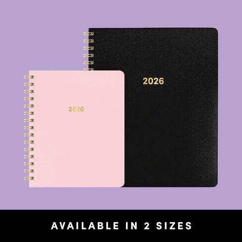 PAPERAGE 2025 Weekly & Monthly Hardcover Planner (Dark Green), 12 Month (January 2025 - December 2025), 5.7 in x 8 in, Weekly & Monthly Spreads, Includes Additional Note Pages, Back Pocket & Trackers in Kuwait