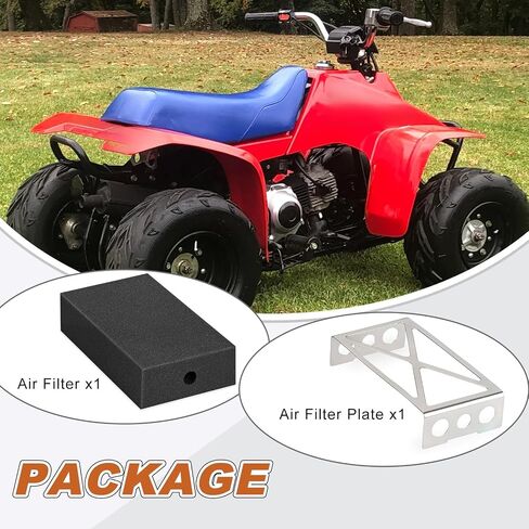 Air Filter & Mount Plate for Honda TRX70 1986-1987 CT70 1991-1994 in Saudi Arabia