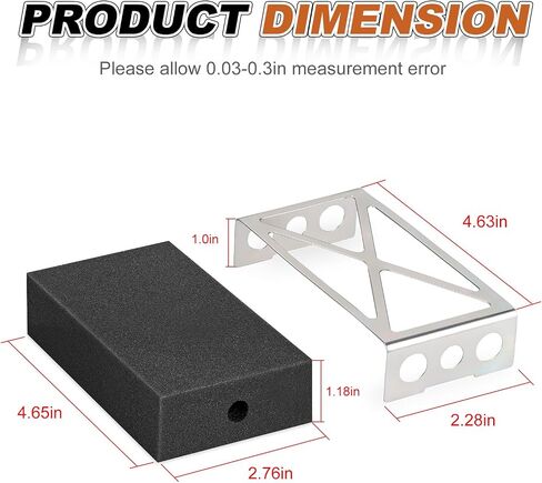Air Filter & Mount Plate for Honda TRX70 1986-1987 CT70 1991-1994 in Saudi Arabia
