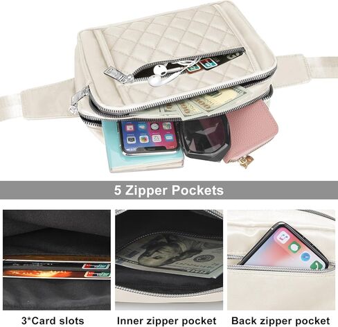 لطيف كبير أسود فاني حزم للنساء عبر الجسم حقيبة الخصر النايلون المألوف فاني حزمة مصمم تجريب المشي لمسافات طويلة الخصر حزمة الجري السفر الصالة الرياضية جميلة سحاب الأزياء مبطن المرأة فاني حزمة in Kuwait