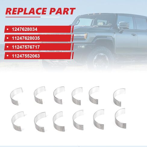 12x Connecting Con Rod Bearings Set for 328i 530i X3 E90 E60 E83 E70 N51 N52 in Saudi Arabia