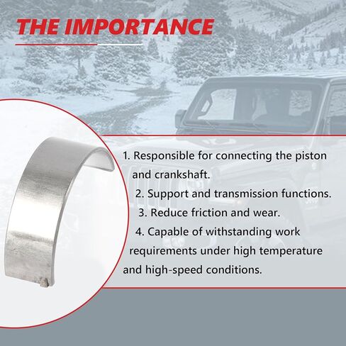 12x Connecting Con Rod Bearings Set for 328i 530i X3 E90 E60 E83 E70 N51 N52 in Saudi Arabia