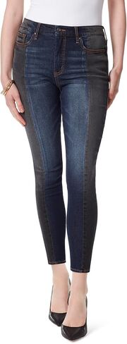 Jessica Simpson Women's Adored Curvy High Rise Ankle Skinny Standard, MESMERIZED Black in Saudi Arabia