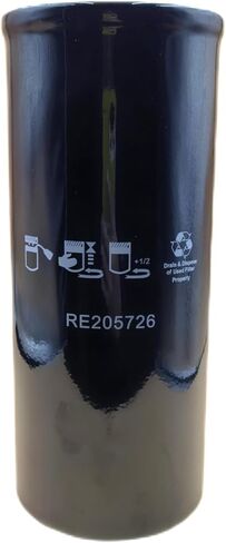 RE205726 Hydraulic Oil Filter Compatible with John Deere 7195J 7200 7400 7210 7410 7215J 7230J 7500 7505 7610 7710 7830 7930 Tractor,3215 3235 3225B Lightweight Fairway Mower in Saudi Arabia