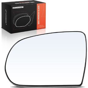 A-Premium Left Driver Side Non-Heated Mirror Glass with Backing Plate Compatible with Jeep KL Series Cherokee 2014-2023 - Exterior Side View Flat Mirror, Replace # 68228911AA in Kuwait
