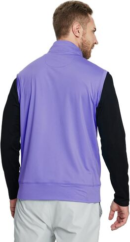 M MAELREG Golf Vests For Men Dry Fit Lightweight Moisture Wicking Performance Sports Breathable Golf 1/4 Zip Pullover Men in Kuwait