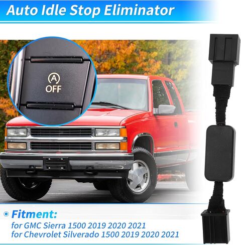 Auto Start Stop Eliminator for GMC Sierra 1500 2019-2021 Engine Start Stop System Bypass for Chevrolet Silverado 1500 2019-2021 Engine Auto Stop Start Disable in Saudi Arabia