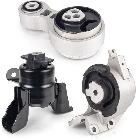 ENA Set of 3 Engine Motor Mount and Transmission Mount and Torque Strut Mount Set Compatible with Ford Fusion 2010 2011 2012 Mercury Milan 2010 2011 L4 2.5L Auto Trans Replace A4431 A5556 A5740 in Saudi Arabia