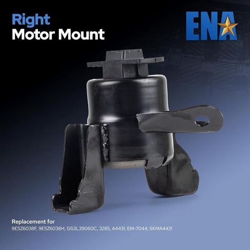ENA Set of 3 Engine Motor Mount and Transmission Mount and Torque Strut Mount Set Compatible with Ford Fusion 2010 2011 2012 Mercury Milan 2010 2011 L4 2.5L Auto Trans Replace A4431 A5556 A5740 in Saudi Arabia