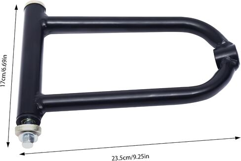 340mm Front Suspension Swingarm Assembly, Upper & Lower Suspension Shock Swing Arm Kit with Steering Strut Knuckle&Wheel Hub for ATV Quad Bike Go Kart Buggy DIY Parts in Saudi Arabia