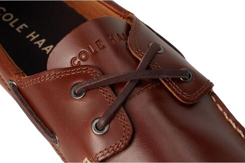 Cole Haan Men's Grand Crosscourt Boat Shoe, British Tan/Dark Chocolate/Ivory, 12-M US in Saudi Arabia