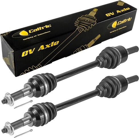 Caltric 2x 59266-0710 Front CV Joint Axle Compatible with Kawasaki Left and Right Length 30.75" in Saudi Arabia