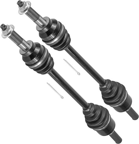 Caltric 2x 59266-0710 Front CV Joint Axle Compatible with Kawasaki Left and Right Length 30.75" in Saudi Arabia