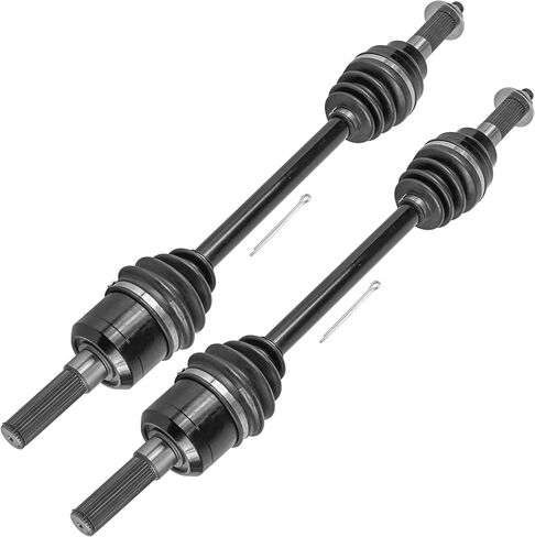 Caltric 2x 59266-0710 Front CV Joint Axle Compatible with Kawasaki Left and Right Length 30.75" in Saudi Arabia