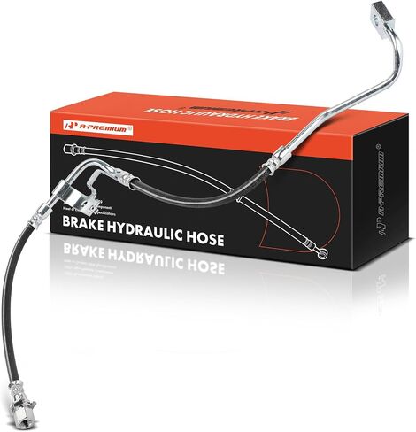 A-Premium Front Passenger Side Brake Hydraulic Hose Compatible with Select Dodge Model - Dakota 2001-2002, 4WD Only in Saudi Arabia