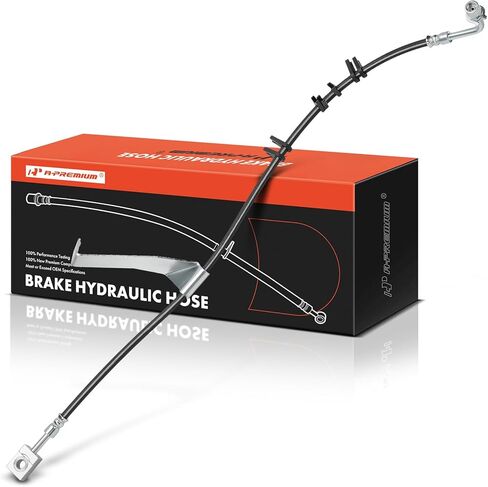 A-Premium Front Passenger Side Brake Hydraulic Hose Compatible with Select Chevrolet and GMC Models - C4500 Kodiak, C5500 Kodiak, C4500 Topkick, C5500 Topkick, 2003-2009 - Replace# 15190275, 10369333 in Saudi Arabia