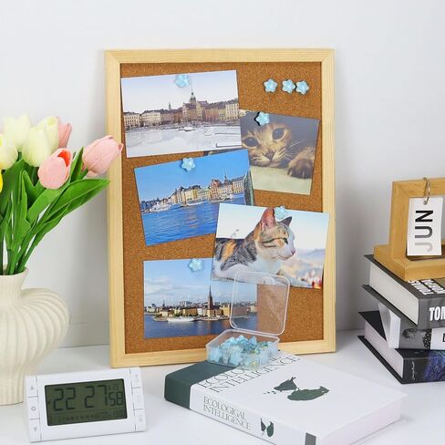 20pcs Decorative Push Pins, Star Glitter Thumb Tacks for Bulletin Board Decor, Cute Push Pins for Corkboard, Photo Wall, Feature Wall,Map, Bulletin Board, Office or Home (Blue Star) in Kuwait