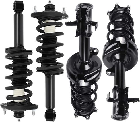 SCITOO Complete Strut Shock Coil Spring Assembly Kit Fit for 2012-2014 for Honda CR-V (Front and Rear Pair) in Saudi Arabia