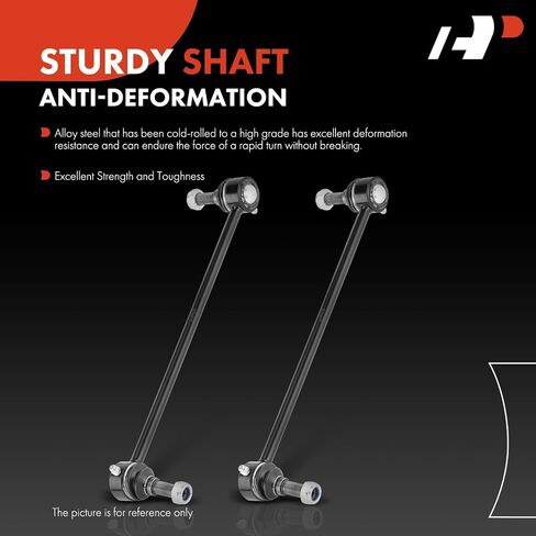 A-Premium 2 × وصلات شريط تثبيت أمامية Sway Bar، متوافقة مع Chrysler 300M 1999-2004، Concorde 1998-2004، Intrepid 1998-2004، LHS 1999-2001، Dodge Intrepid 1998-2004 in Saudi Arabia