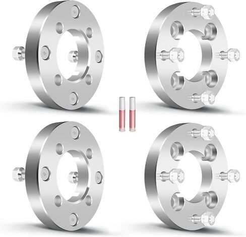 OCPTY 4PCS 4x110 to 4x137 Wheel Adapters 1 inch 12x1.5 Studs 74mm Hub Bore Forged Wheel Adapters 4 Lug fit for 1979-1985 for Mazda for RX-7 in Saudi Arabia