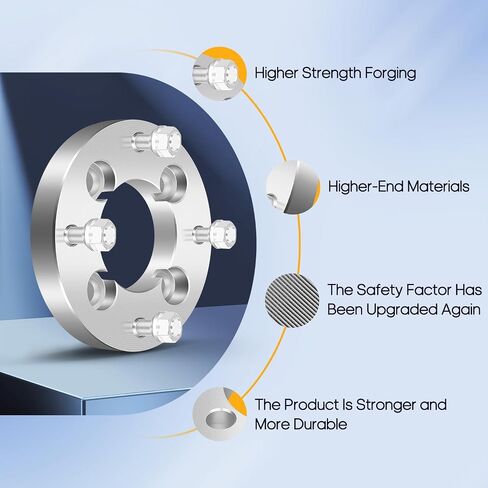 OCPTY 4PCS 4x110 to 4x137 Wheel Adapters 1 inch 12x1.5 Studs 74mm Hub Bore Forged Wheel Adapters 4 Lug fit for 1979-1985 for Mazda for RX-7 in Saudi Arabia