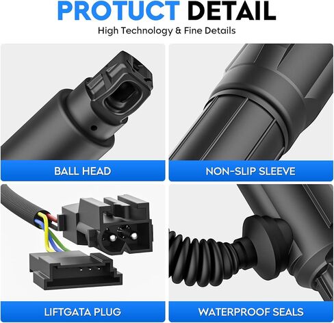 Rear Left Tailgate Power Lift Support Strut Shocks Electric Rear Hatch Trunk Liftgate Actuator Compatible with BMW Vehicle 2007-2013 X5 E70, Replace for 51247332695 in Saudi Arabia