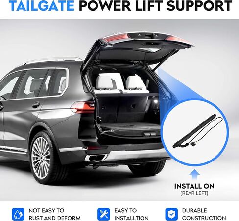 Rear Left Tailgate Power Lift Support Strut Shocks Electric Rear Hatch Trunk Liftgate Actuator Compatible with BMW Vehicle 2007-2013 X5 E70, Replace for 51247332695 in Saudi Arabia
