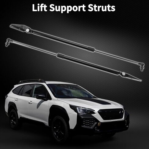 Rear Hatch Lift Supports Struts for Subaru Outback 2003-2009 Gas Spring Black 2 Pcs in Saudi Arabia