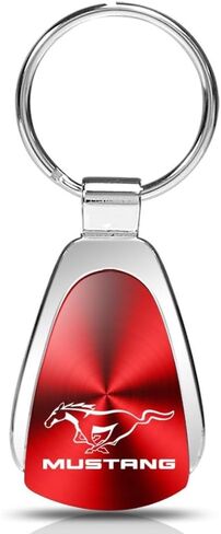 AU-TOMOTIVE GOLD, INC. Officially Licensed Red Teardrop Key Fob for Ford Mustang in Saudi Arabia