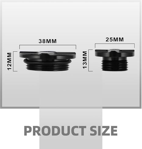 Motorcycle Engine Timing Plug Bolts Cap Cover for KLX 230,Dirt Bike Screws for KLX230 20-25/KLX232 24-25/KLX230R 20-25/KLX230SM 24-25/KLX230RS 21-24/KLX300R 20-24/KLX230S 22-23-Black in Saudi Arabia