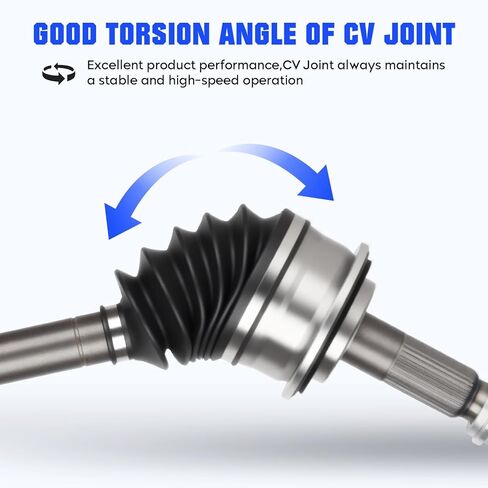 Front CV Axle Shaft Assembly Fit for Ford Focus 2000 2001 2002 2003 2004 2005 2006 2007 2008 2009 2010 2011, Left CV Joint Shaft, Replacement for 66-2143, 1 pack in Saudi Arabia
