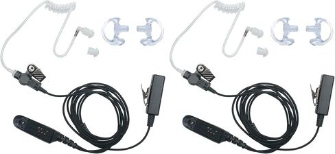 2 Wire Covert Acoustic Tube Earpiece Headset with PTT Mic Compatible with Motorola Ht1250 Ht750 HT1550 GP328 GP330 GP340 GP360 MTX850 MTX950 Walkie Talkie Two Way Radio in Saudi Arabia