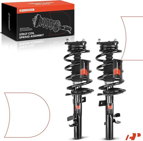 A-Premium Front Pair (2) Complete Strut & Coil Spring Assembly Compatible with Ford Escape 2014, Driver and Passenger Side in Saudi Arabia