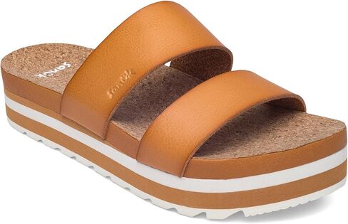Sanuk Womens Alt-Itude | Platform Sandals Women | Womens Fashion Slide Sandals | Molded Footbed with Arch Support in Saudi Arabia