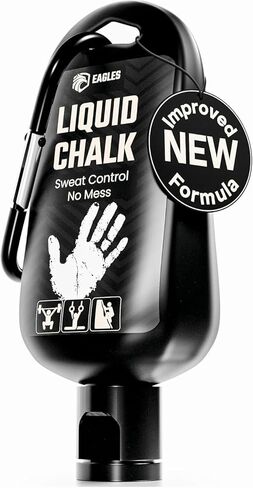 3 عبوات من الطباشير السائل بدرجة احترافية (60 مل) طباشير خالية من الفوضى لرفع الأثقال وتسلق الصخور والجمباز، قبضة الرقص على العمود - طباشير للرياضة والتمرين - مقاومة للعرق وتدوم طويلاً لقبضة أقوى في صالة الألعاب الرياضية in Kuwait