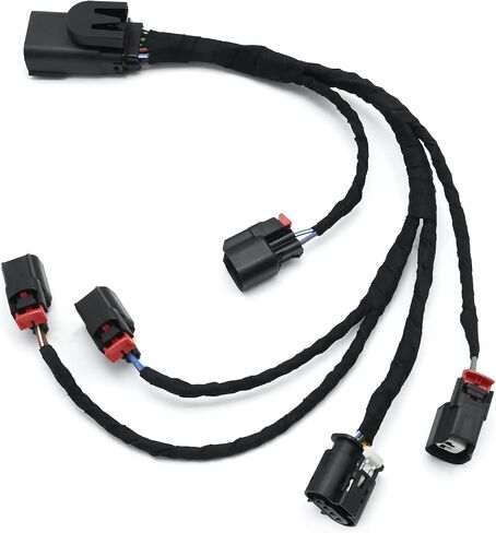 28329581 Fuel Injection Ignition Wiring Harness Replacement for GM Left Hand Fuel Rail 5.3L 6.2L V8 Replace 28388775 in Saudi Arabia