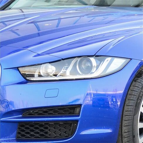 متوافق مع جاكوار XE XEL 2015 2016 2017 2018 2019 قطع غيار السيارة الداخلية أضواء عدسة قذيفة المصابيح الأمامية غطاء المصباح (يسار) in Saudi Arabia