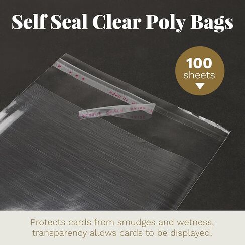 5x7 Blank Cards and Envelopes, Goefun White Shimmer Folded Cardstock and A7 Envelopes Self Seal 100 Pack for Wedding, Invitations, DIY Greeting Cardstock, Thank You Cards & All Occasion in Kuwait