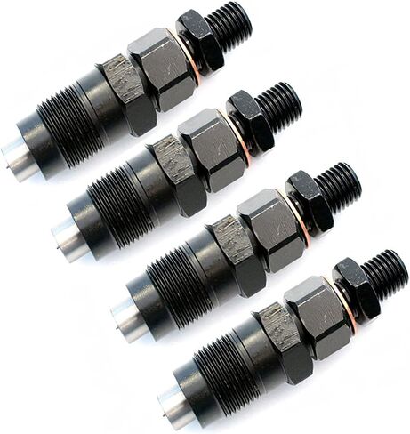 4X Fuel Injector 093500-4500 23600-59155 Compatible with Toyota Hilux Surf 2.4L 2LTE Engine in Saudi Arabia